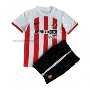 Camiseta Sunderland Primera Nino 2023 2024