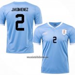 Camiseta Uruguay Jugador J.M.Gimenez Primera 2022