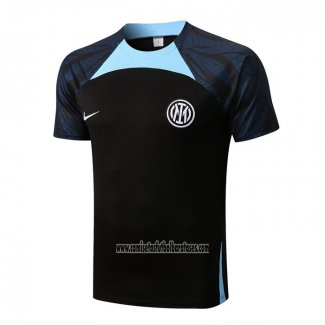 Camiseta de Entrenamiento Inter Milan 2022 2023 Negro