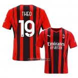 Camiseta AC Milan Jugador Theo Primera 2021 2022