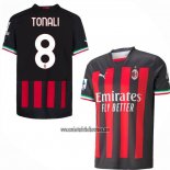 Camiseta AC Milan Jugador Tonali Primera 2022 2023