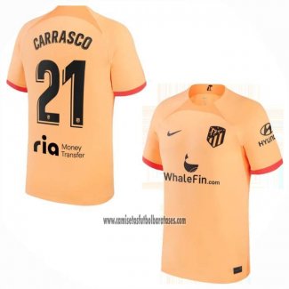 Camiseta Atletico Madrid Jugador Carrasco Tercera 2022 2023