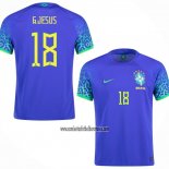 Camiseta Brasil Jugador G.Jesus Segunda 2022