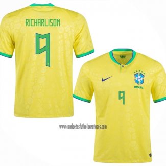 Camiseta Brasil Jugador Richarlison Primera 2022