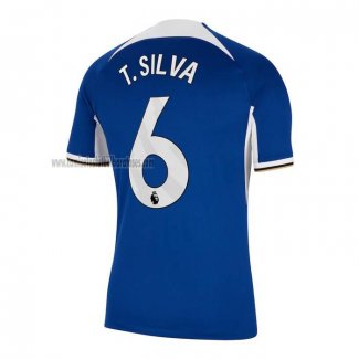 Camiseta Chelsea Jugador T.Silva Tercera 2023 2024