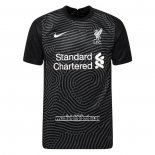 Camiseta Liverpool Portero 2020 2021 Negro