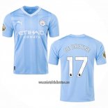 Camiseta Manchester City Jugador De Bruyne Primera 2023 2024