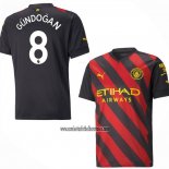 Camiseta Manchester City Jugador Gundogan Segunda 2022 2023