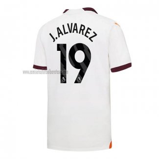Camiseta Manchester City Jugador J.Alvarez Segunda 2023 2024