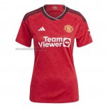 Camiseta Manchester United Primera Mujer 2023 2024