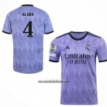 Camiseta Real Madrid Jugador Alaba Segunda 2022 2023