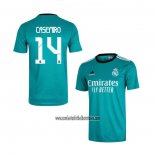 Camiseta Real Madrid Jugador Casemiro Tercera 2021 2022