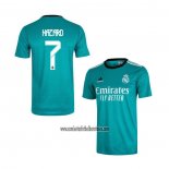 Camiseta Real Madrid Jugador Hazard Tercera 2021 2022