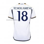 Camiseta Real Madrid Jugador Tchouameni Primera 2023 2024