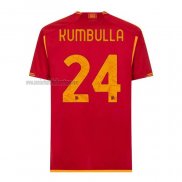 Camiseta Roma Jugador Kumbulla Primera 2023 2024