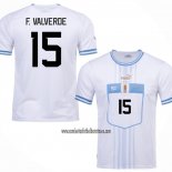 Camiseta Uruguay Jugador F.Valverde Segunda 2022