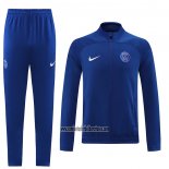 Chandal de Chaqueta del Paris Saint-Germain 2022 2023 Azul