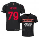 Camiseta AC Milan Jugador Kessie Tercera 2021 2022