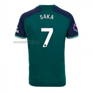 Camiseta Arsenal Jugador Saka Tercera 2023 2024
