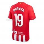 Camiseta Atletico Madrid Jugador Morata Primera 2023 2024