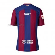 Camiseta Barcelona Jugador Gavi Primera 2023 2024