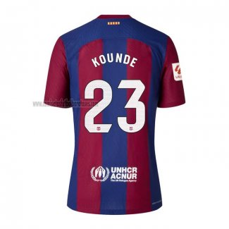 Camiseta Barcelona Jugador Kounde Primera 2023 2024