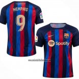 Camiseta Barcelona Jugador Memphis Primera 2022-2023