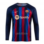 Camiseta Barcelona Primera Manga Larga 2022 2023