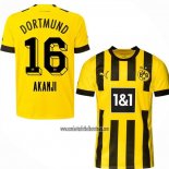 Camiseta Borussia Dortmund Jugador Akanji Primera 2022 2023