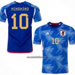 Camiseta Japon Jugador Minamino Primera 2022