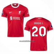 Camiseta Liverpool Jugador Diogo J. Primera 2023 2024