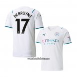 Camiseta Manchester City Jugador De Bruyne Segunda 2021 2022