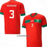 Camiseta Marruecos Jugador Mazraoui Primera 2022
