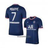 Camiseta Paris Saint-Germain Jugador Mbappe Primera 2021 2022