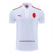 Camiseta Polo del AC Milan 2022 2023 Blanco