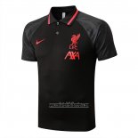 Camiseta Polo del Liverpool 2022 2023 Negro