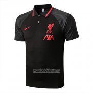 Camiseta Polo del Liverpool 2022 2023 Negro
