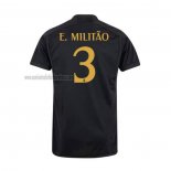 Camiseta Real Madrid Jugador E.Militao Tercera 2023 2024