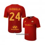 Camiseta Roma Jugador Kumbulla Primera 2021 2022