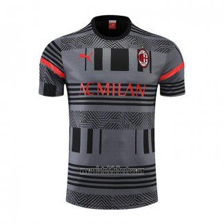 Camiseta de Entrenamiento AC Milan 2022 2023 Gris