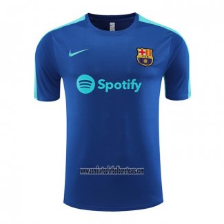 Camiseta de Entrenamiento Barcelona 2023 2024 Azul