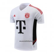 Camiseta de Entrenamiento Bayern Munich 2022 2023 Blanco