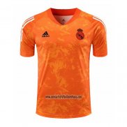Camiseta de Entrenamiento Real Madrid 2020 2021 Naranja