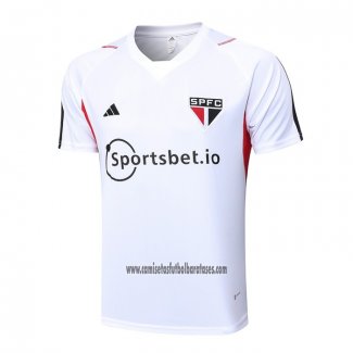 Camiseta de Entrenamiento Sao Paulo 2023 2024 Blanco