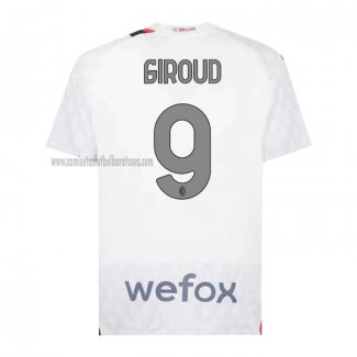 Camiseta AC Milan Jugador Giroud Segunda 2023 2024