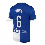 Camiseta Atletico Madrid Jugador Koke Segunda 2023 2024