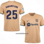 Camiseta Barcelona Jugador Aubameyang Segunda 2022 2023