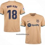 Camiseta Barcelona Jugador Jordi Alba Segunda 2022 2023