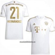 Camiseta Bayern Munich Jugador Hernandez Segunda 2022 2023