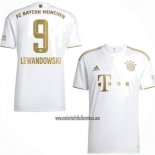 Camiseta Bayern Munich Jugador Lewandowski Segunda 2022 2023